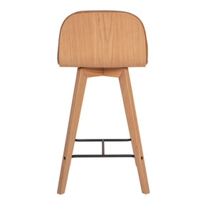 Moe's Home Collection Napoli Leather Counter Stool Tan - YC-1020-40