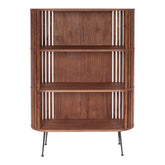 Moe's Home Collection Henrich Bookshelf Natural Oil - YC-1024-21 - Moe's Home Collection - Shelves - Minimal And Modern - 1