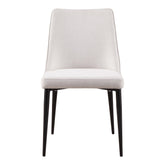 Moe's Home Collection Lula Dining Chair Oatmeal-M2 - YM-1006-05