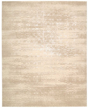 Nourison Bone Silk Elements Area Rug - SKE21