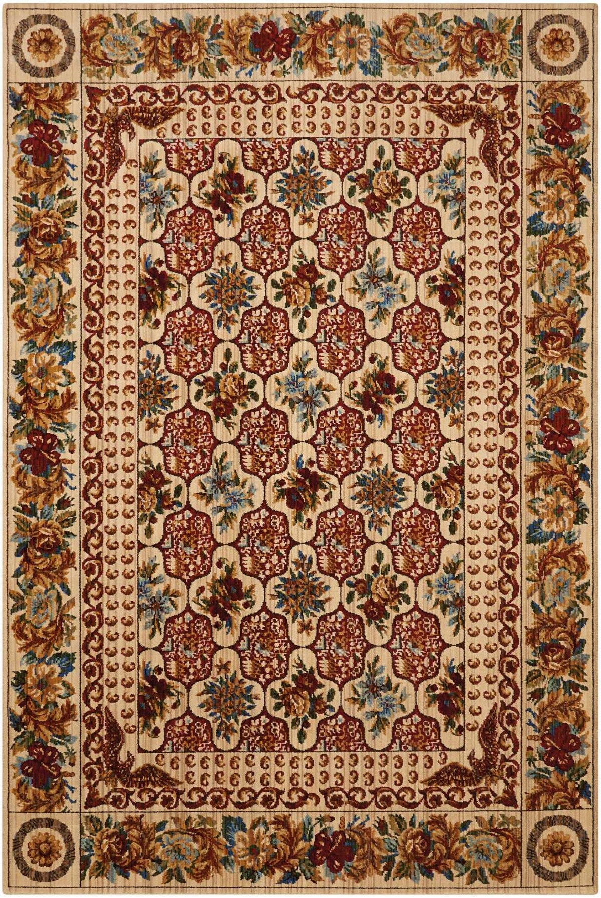 Nourison Multicolor Timeless Area Rug - TML13