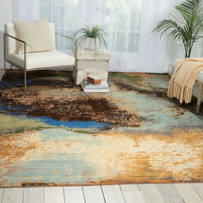 Nourison Ocean Rhapsody Area Rug - RH016, Minimal & Modern 3