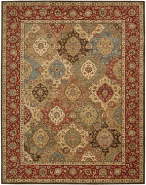 Nourison Multicolor Living Treasures Area Rug - LI03