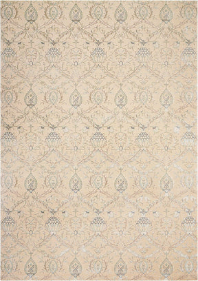 Nourison Cream Luminance Area Rug - LUM07