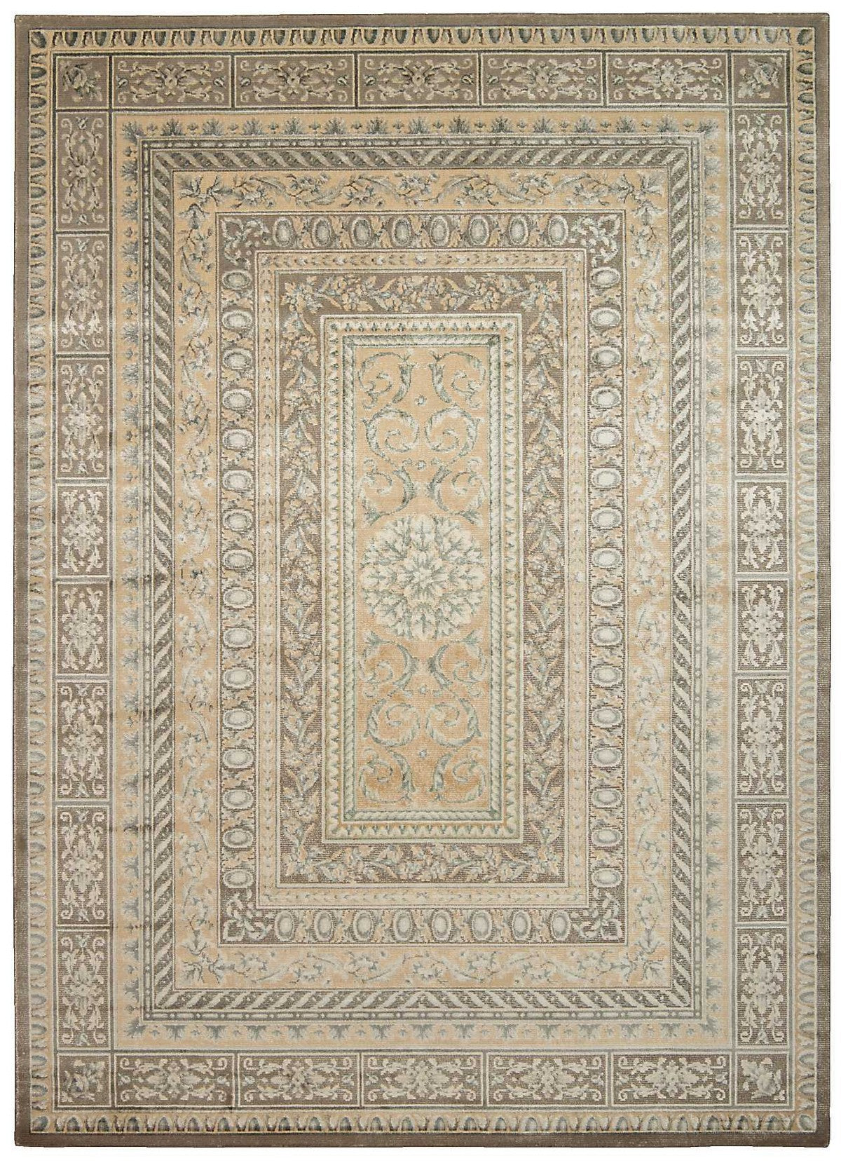 Nourison Multicolor Michael Amini Platine Area Rug - MA203