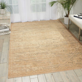 Nourison Sand Silk Elements Area Rug - SKE14, Minimal & Modern 3