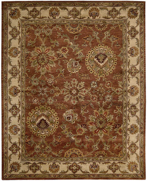 Nourison Rust Jaipur Area Rug - JA13