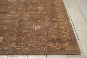 Nourison Cocoa Silk Elements Area Rug - SKE02, Minimal & Modern 4