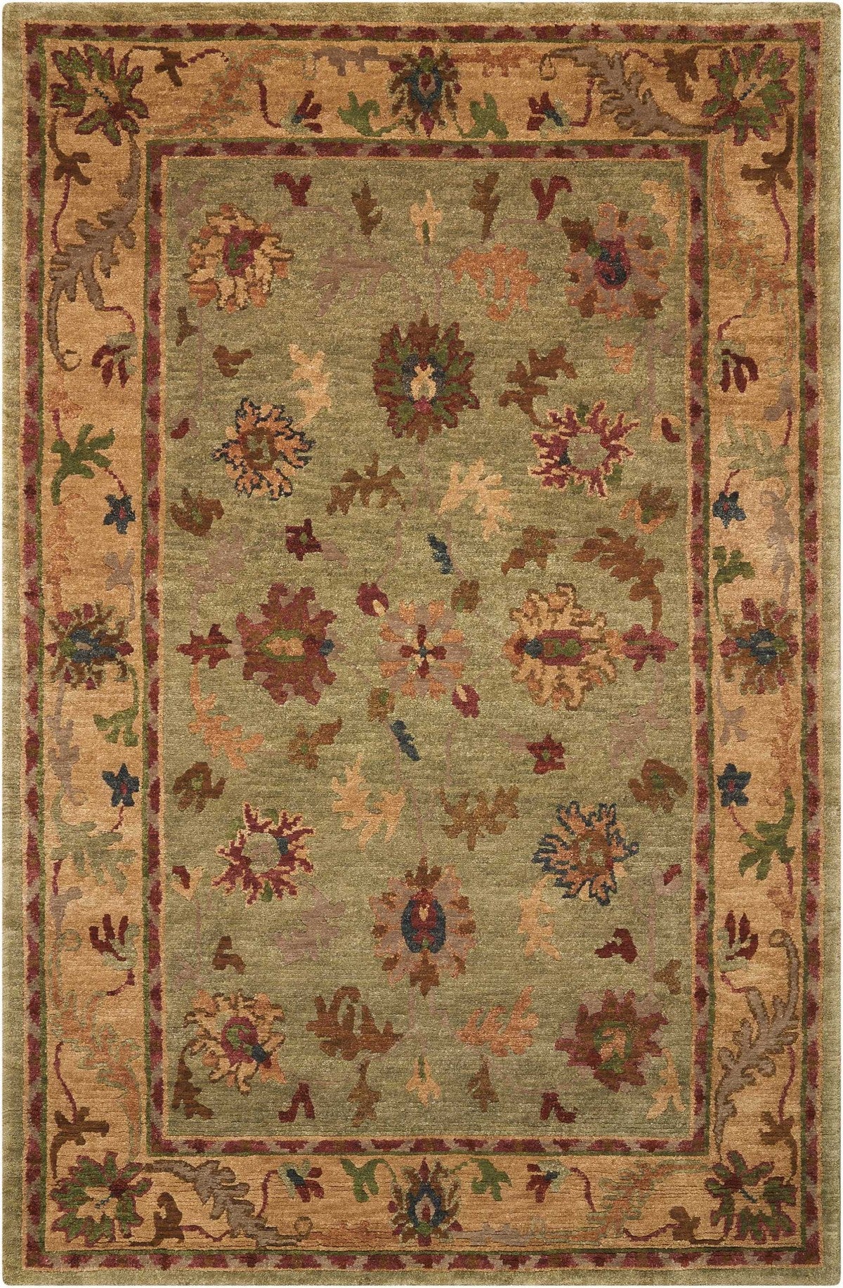 Nourison Green Tahoe Area Rug - TA03