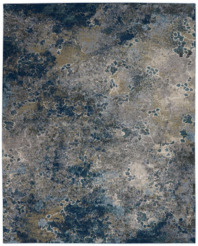 Nourison Blue/Grey Artworks Area Rug - ATW02