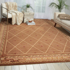 Nourison Cocoa Ashton House Area Rug - AS03, Minimal & Modern 3