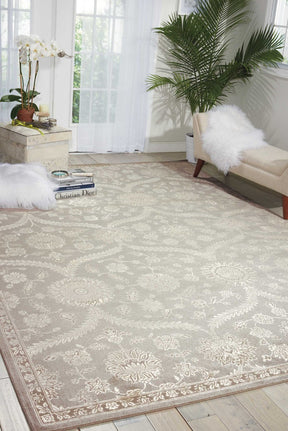 Nourison Ironstone Luminance Area Rug - LUM04, Minimal & Modern 3