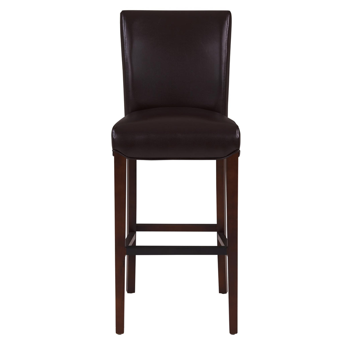 Milton Bonded Leather Bar Stool by New Pacific Direct - 268530B