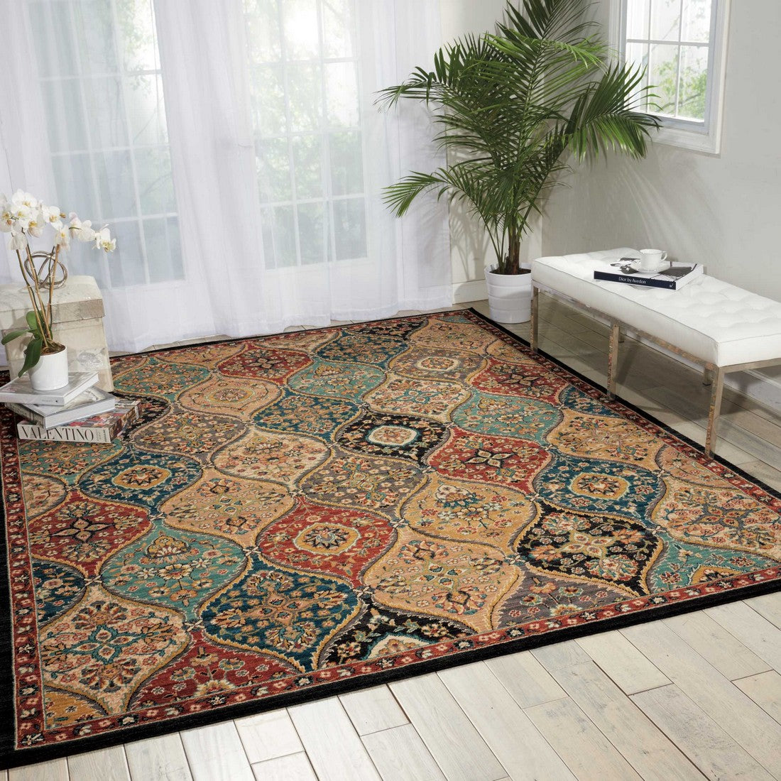 Nourison Multicolor 2020 Area Rug - NR203, Minimal & Modern 3