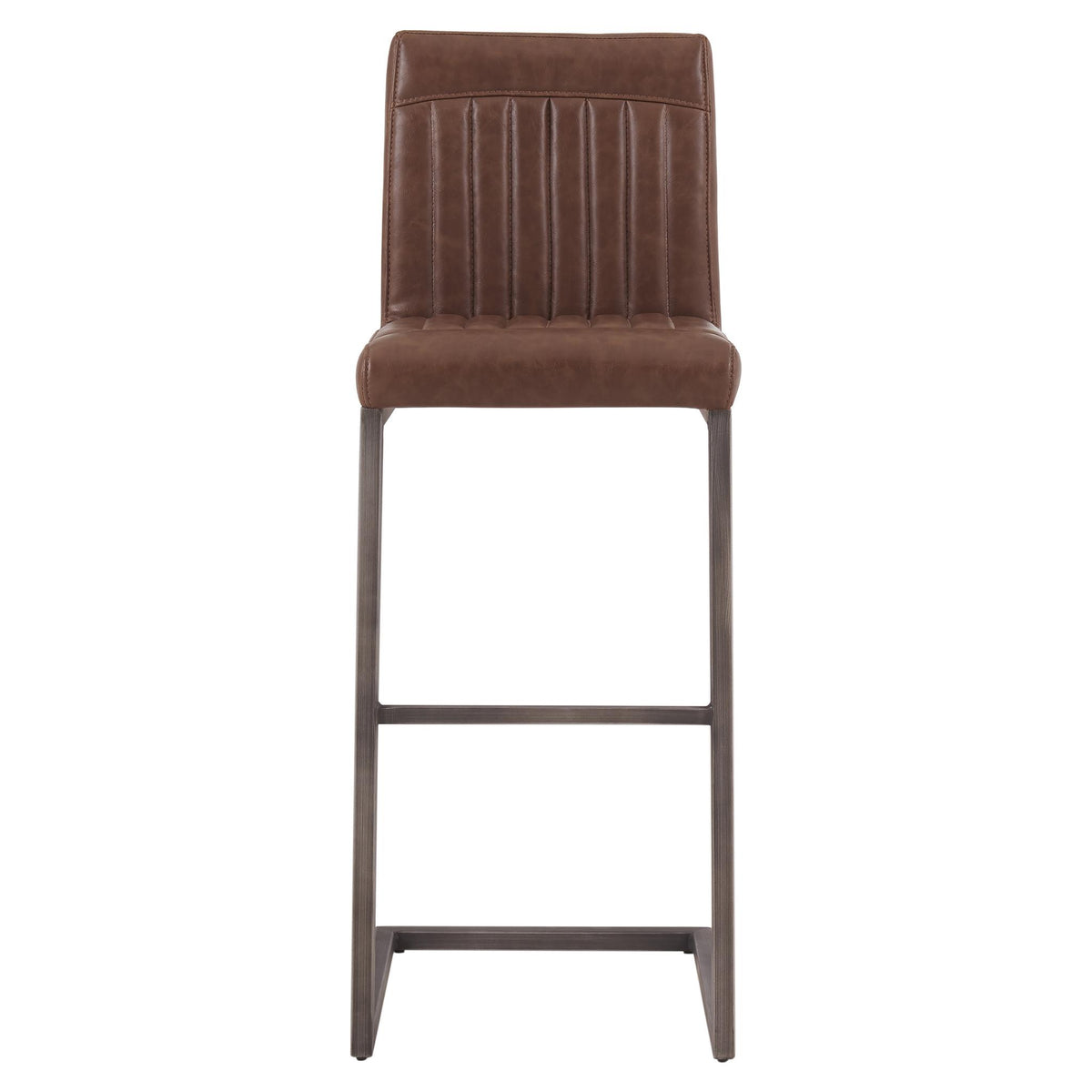 Ronan PU Leather Bar Stool (Set of 2) by New Pacific Direct - 1060009