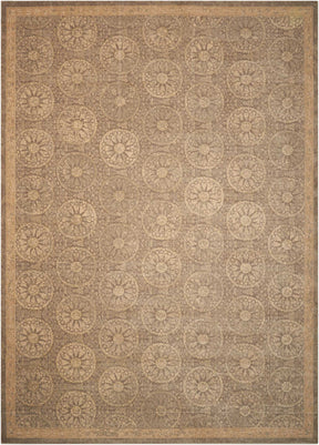 Nourison Mushroom Silken Allure Area Rug - SLK04