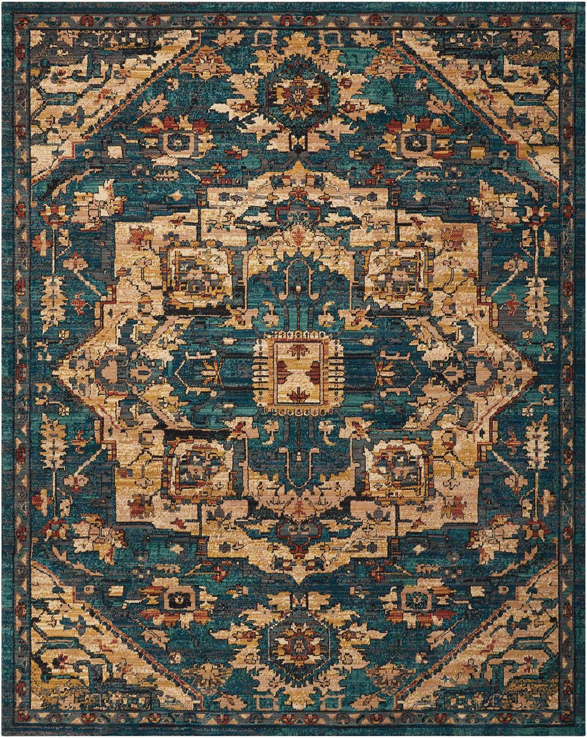 Nourison Teal 2020 Area Rug - NR206