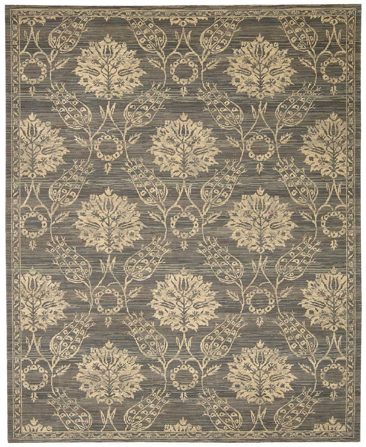 Nourison Graphite Silk Elements Area Rug - SKE31