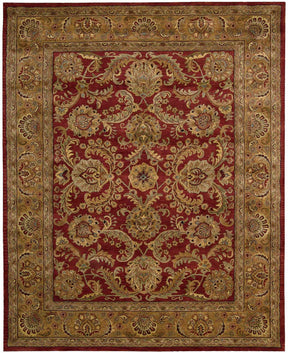 Nourison Burgundy Jaipur Area Rug - JA17