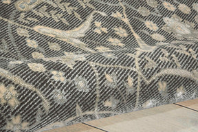 Nourison Graphite Luminance Area Rug - LUM08, Minimal & Modern 2