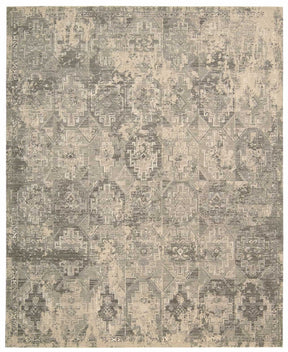 Nourison Mushroom Silk Elements Area Rug - SKE19