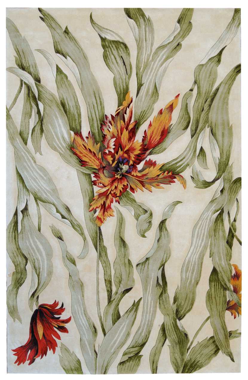 Nourison Ivory Tropics Area Rug - TS01