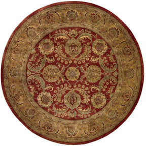 Nourison Burgundy Jaipur Area Rug - JA17