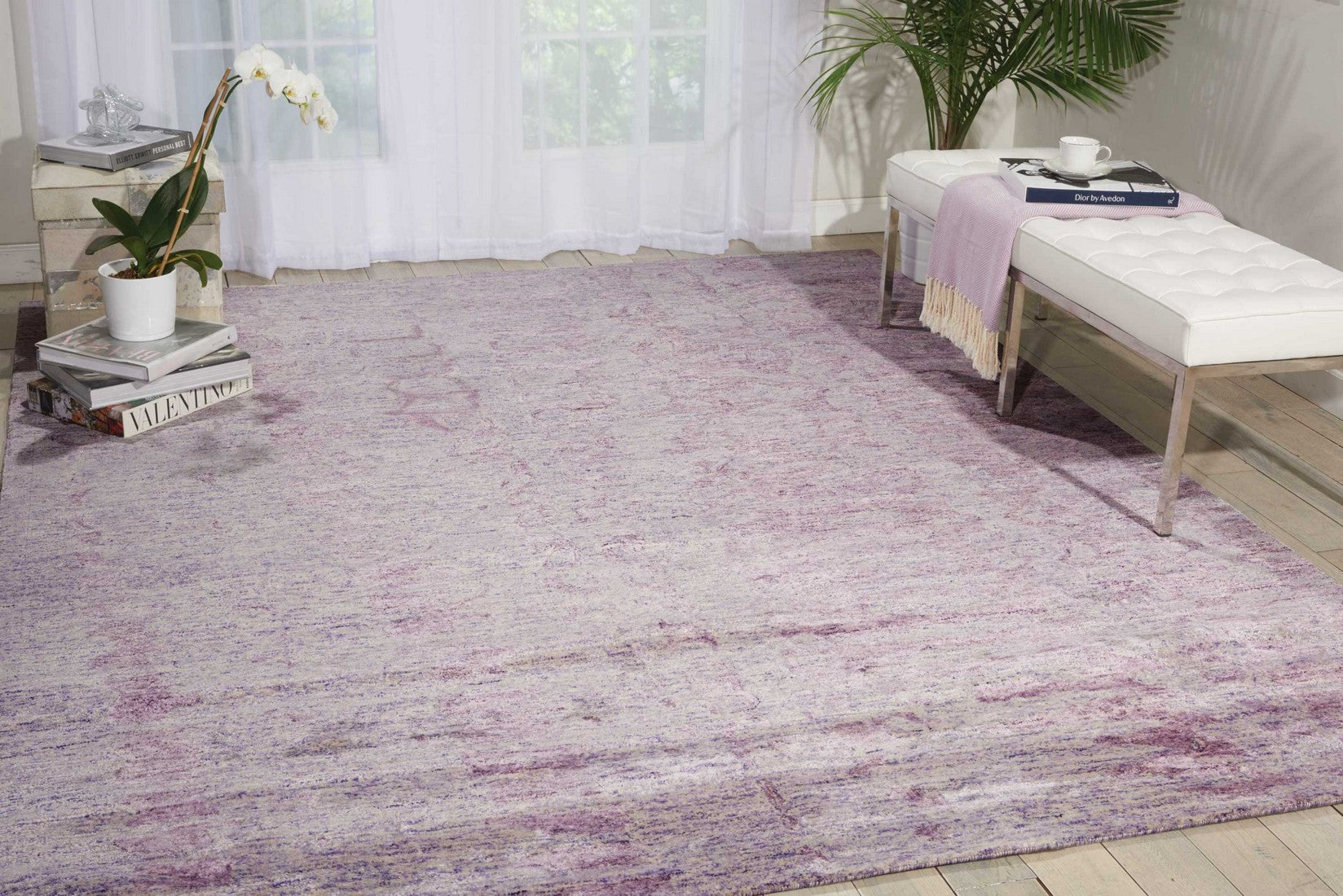 Nourison Amethyst Gemstone Area Rug - GEM04, Minimal & Modern 3