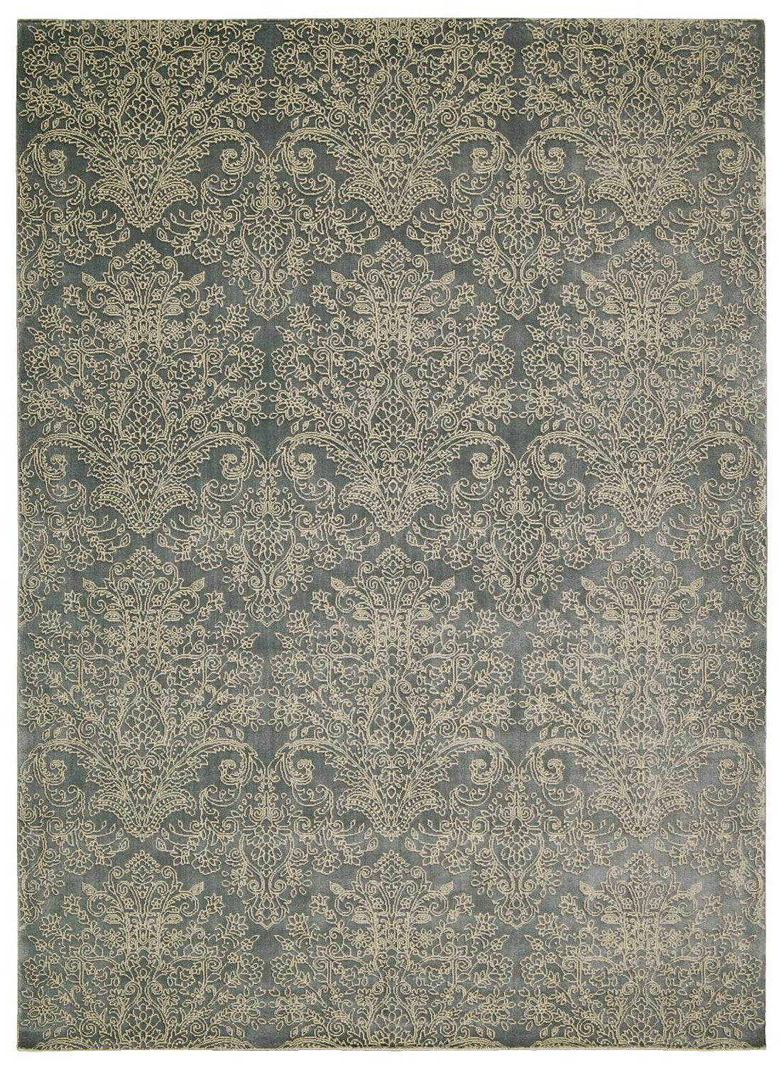 Nourison Marine Michael Amini Platine Area Rug - MA202, Minimal & Modern 3