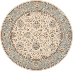 Nourison Ivory/Aqua Living Treasures Area Rug - LI16