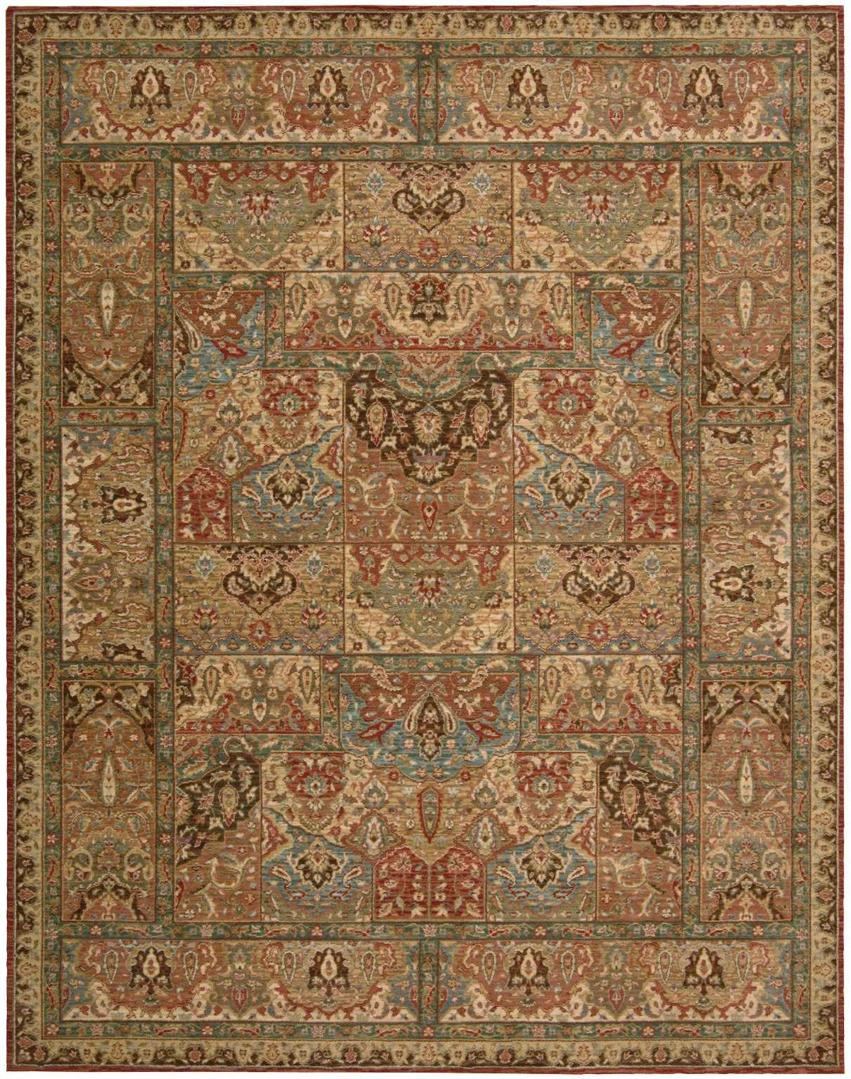 Nourison Multicolor Living Treasures Area Rug - LI02