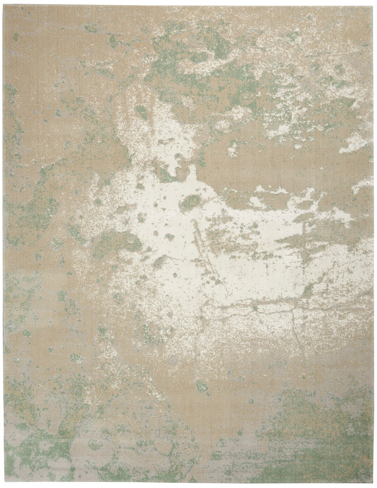 Nourison Ivory Green Twilight Area Rug - TWI06