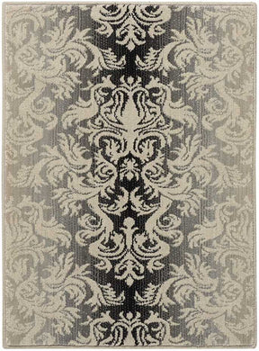 Nourison Charcoal Riviera Area Rug - RI06