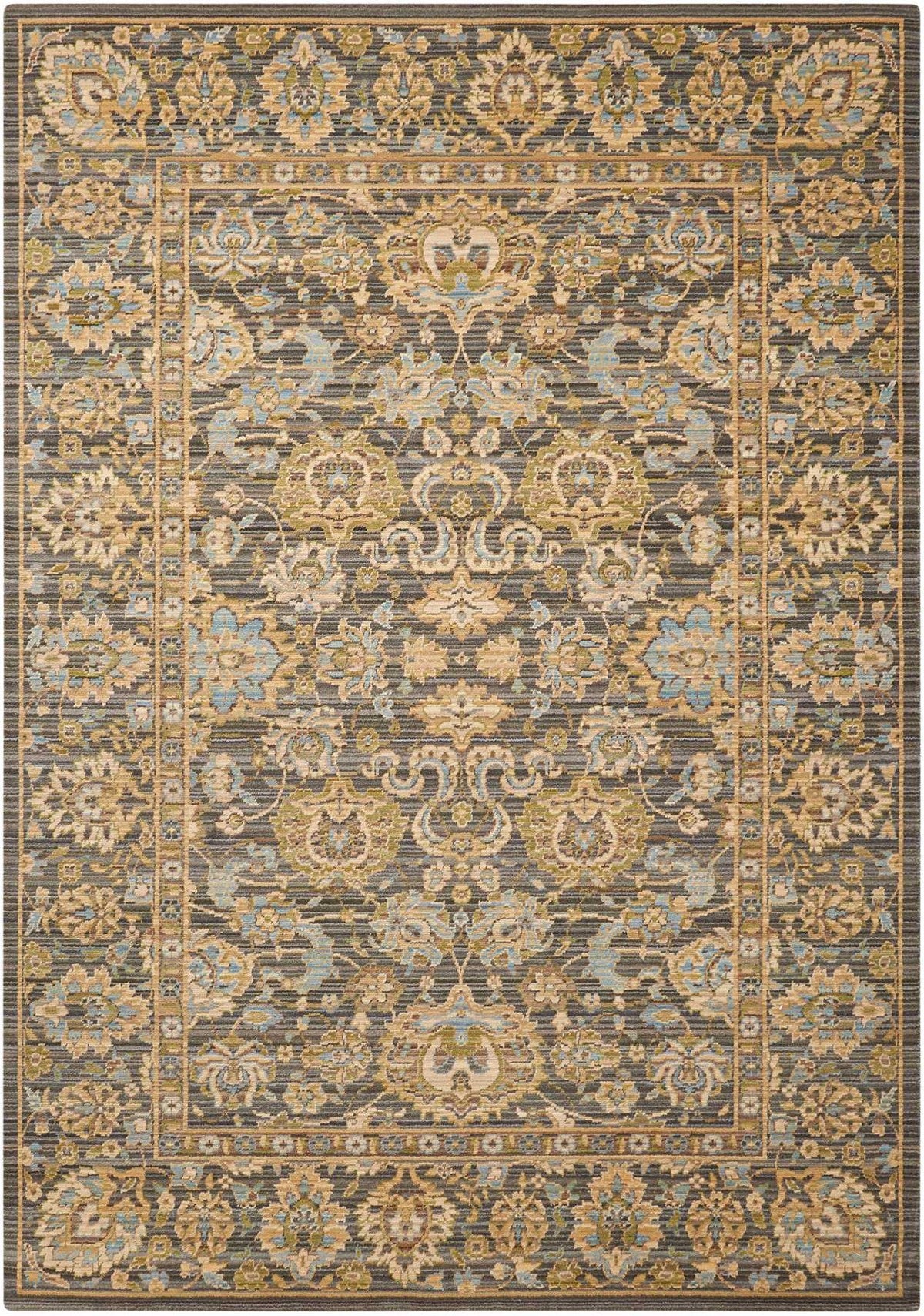 Nourison Opal/Grey Timeless Area Rug - TML20