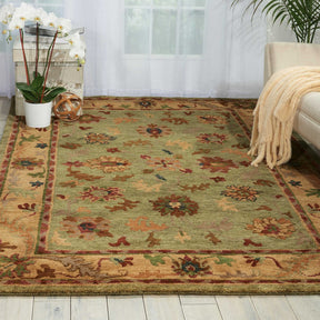 Nourison Green Tahoe Area Rug - TA03, Minimal & Modern 3