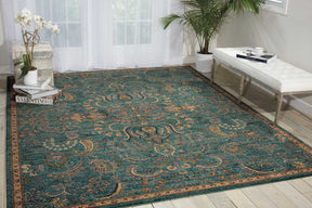 Nourison Teal 2020 Area Rug - NR204, Minimal & Modern 3