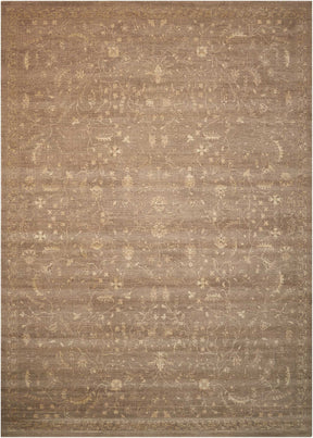 Nourison Taupe Silken Allure Area Rug - SLK02