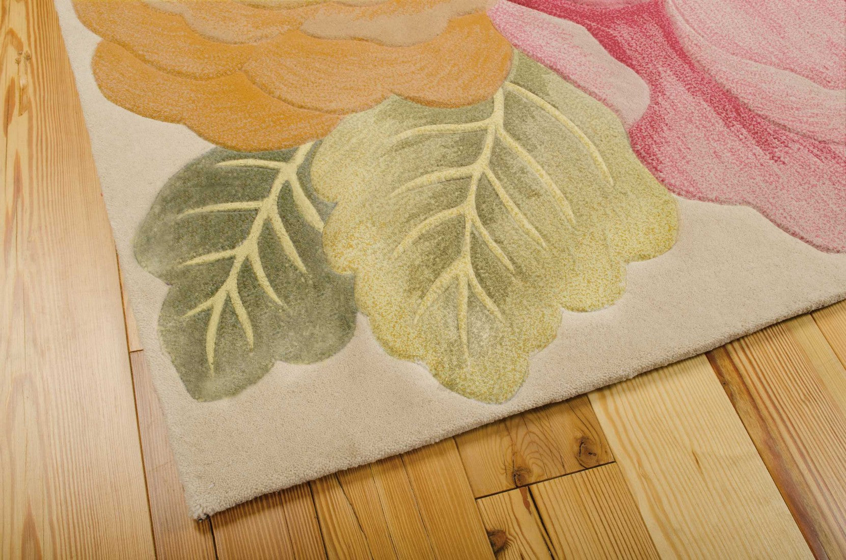 Nourison Multicolor Tropics Area Rug - TS10, Minimal & Modern 1