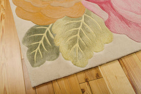 Nourison Multicolor Tropics Area Rug - TS10, Minimal & Modern 1