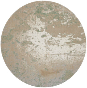 Nourison Ivory Green Twilight Area Rug - TWI06