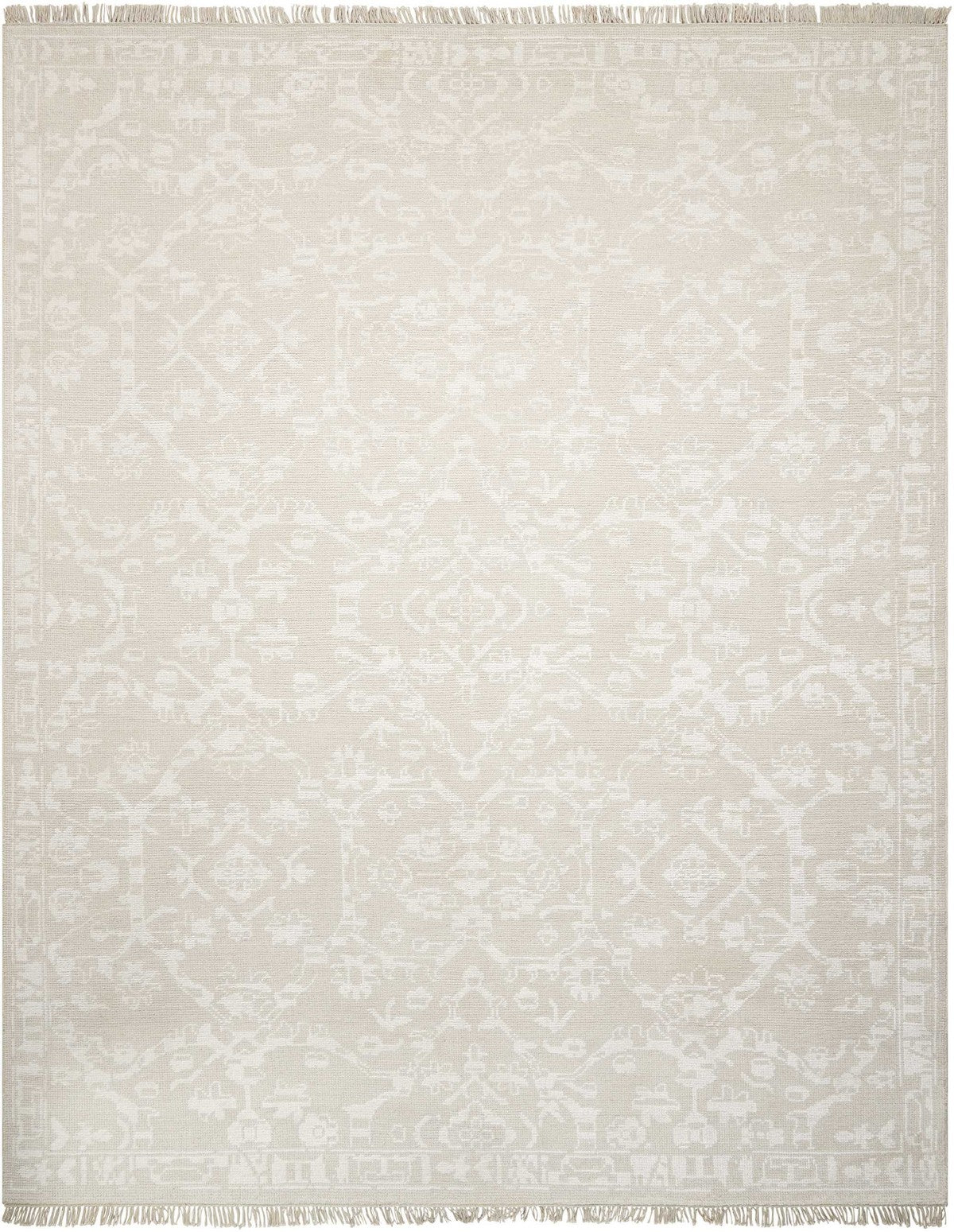 Nourison Light Grey Elan Area Rug - ELN02