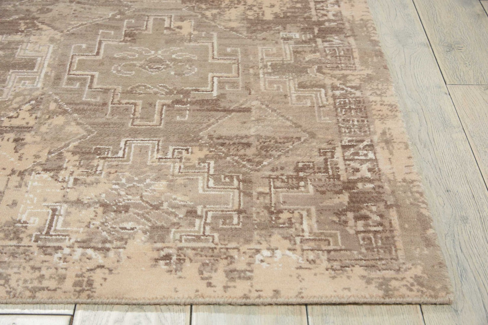 Nourison Mushroom Silk Elements Area Rug - SKE19, Minimal & Modern 4